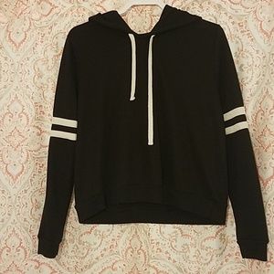 Black and white forever 21 womans hoodie